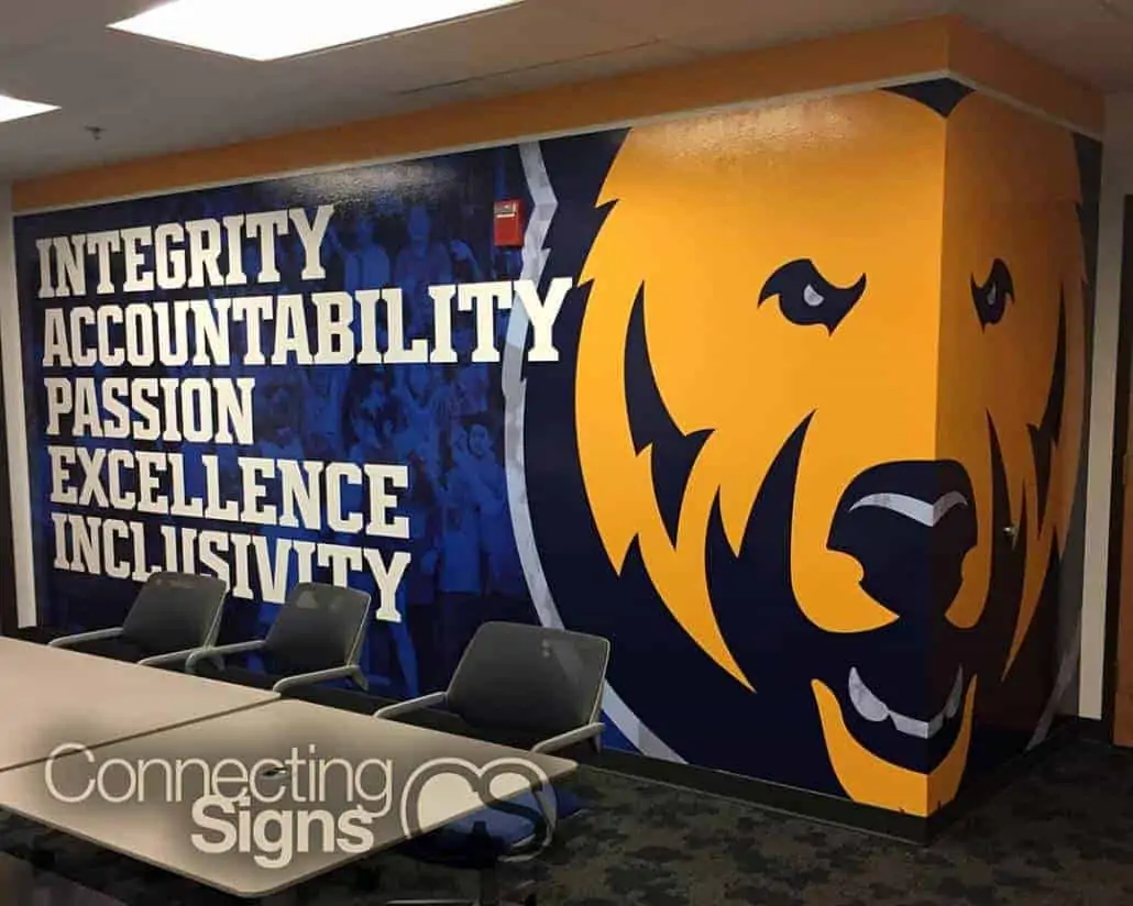 conference room printed wall graphics