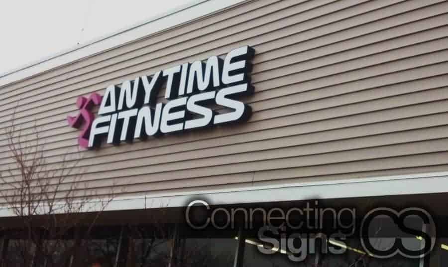 Anytime fitness store logo