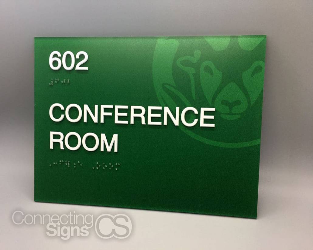 conference room CSU logo