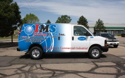 Vehicle Graphics for Heating and Air Company in Northern Colorado