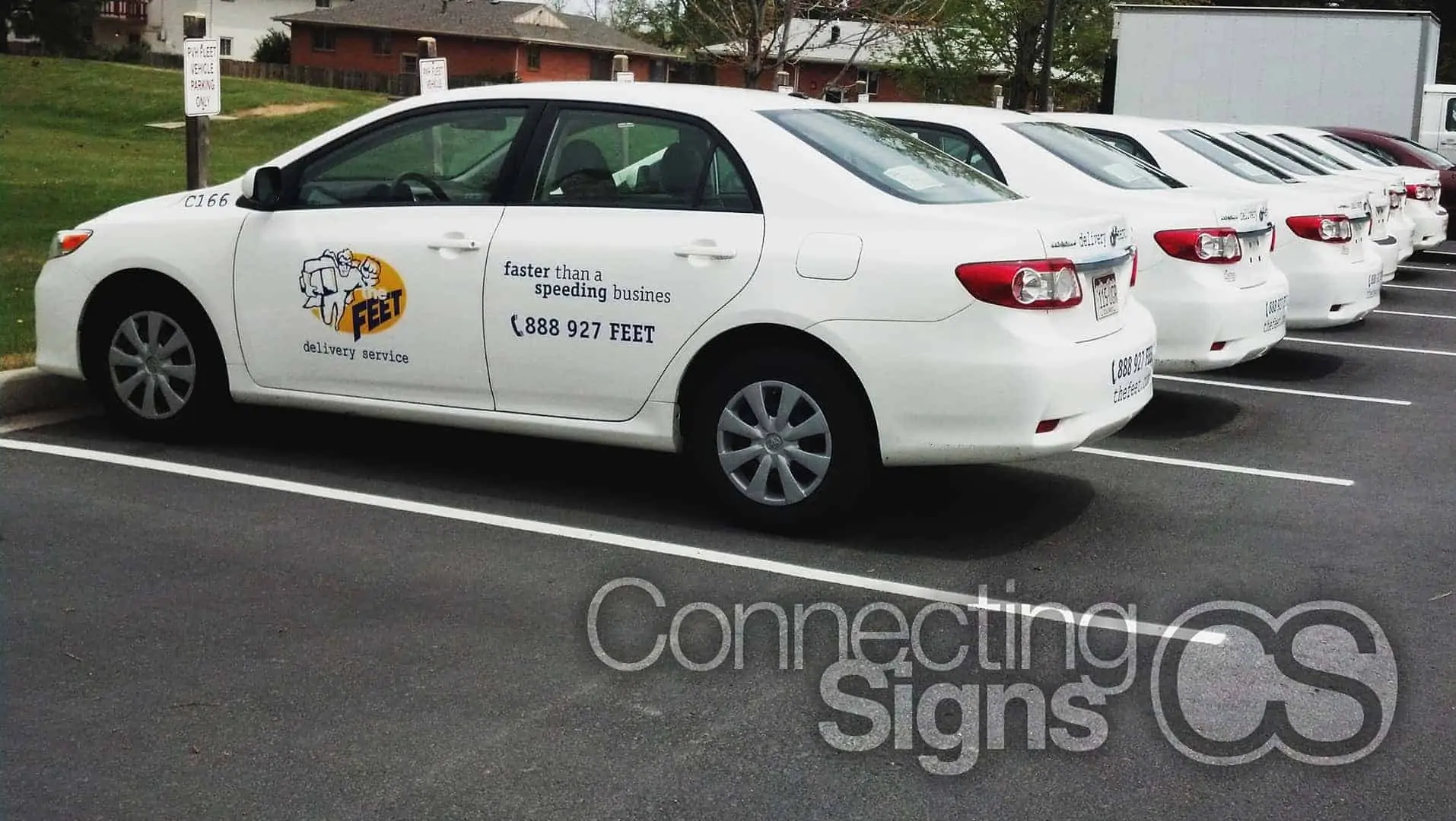 Commuter Cars - Fleet Graphics - Connecting Signs