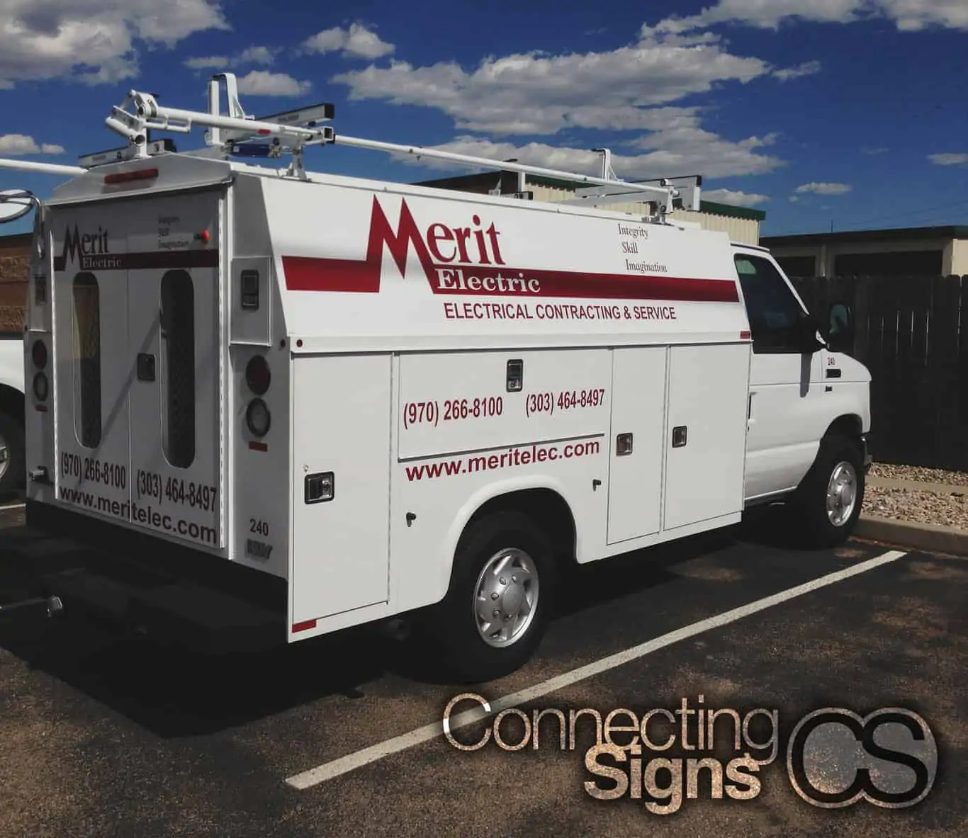 KUV Truck Graphics - Connecting Signs