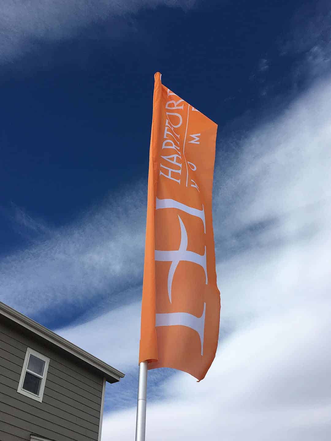 outdoor flags - Signage Company - Connecting Signs