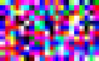 colorful pixels - Connecting Signs