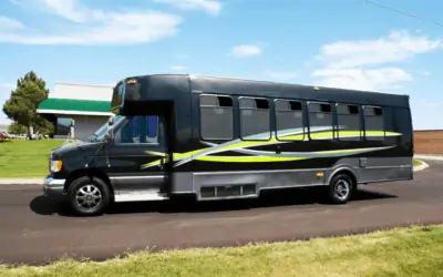 Shuttle Bus Vehicle Graphics: NOCO Party Bus
