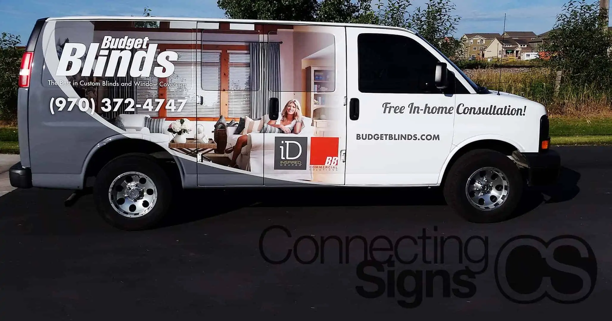 Service Van Wrap - Connecting Signs