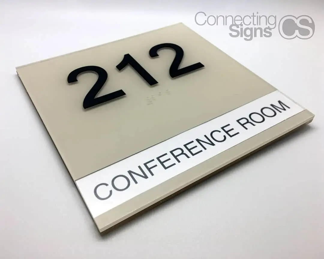 ada conference room sign