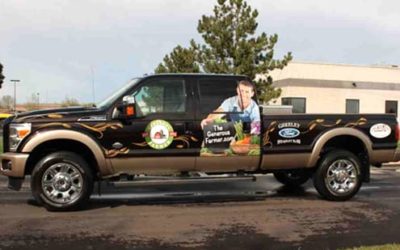 Truck Graphics for The Generous Farmer in Loveland, Colorado