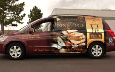Van Graphics for Vern’s Toffee House in Fort Collins