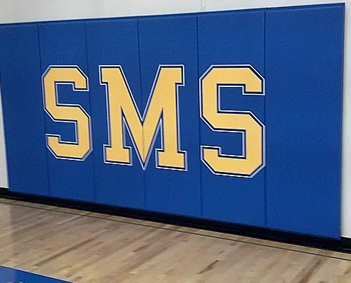 School Gym Graphics - Signage Company - Connecting Signs