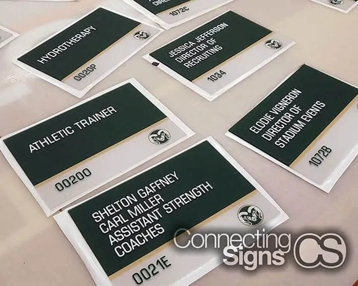 custom ADA signs - Connecting Signs