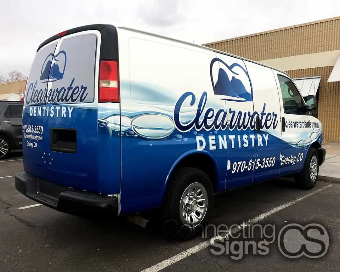 full van wrap graphics - Signage Company - Connecting Signs