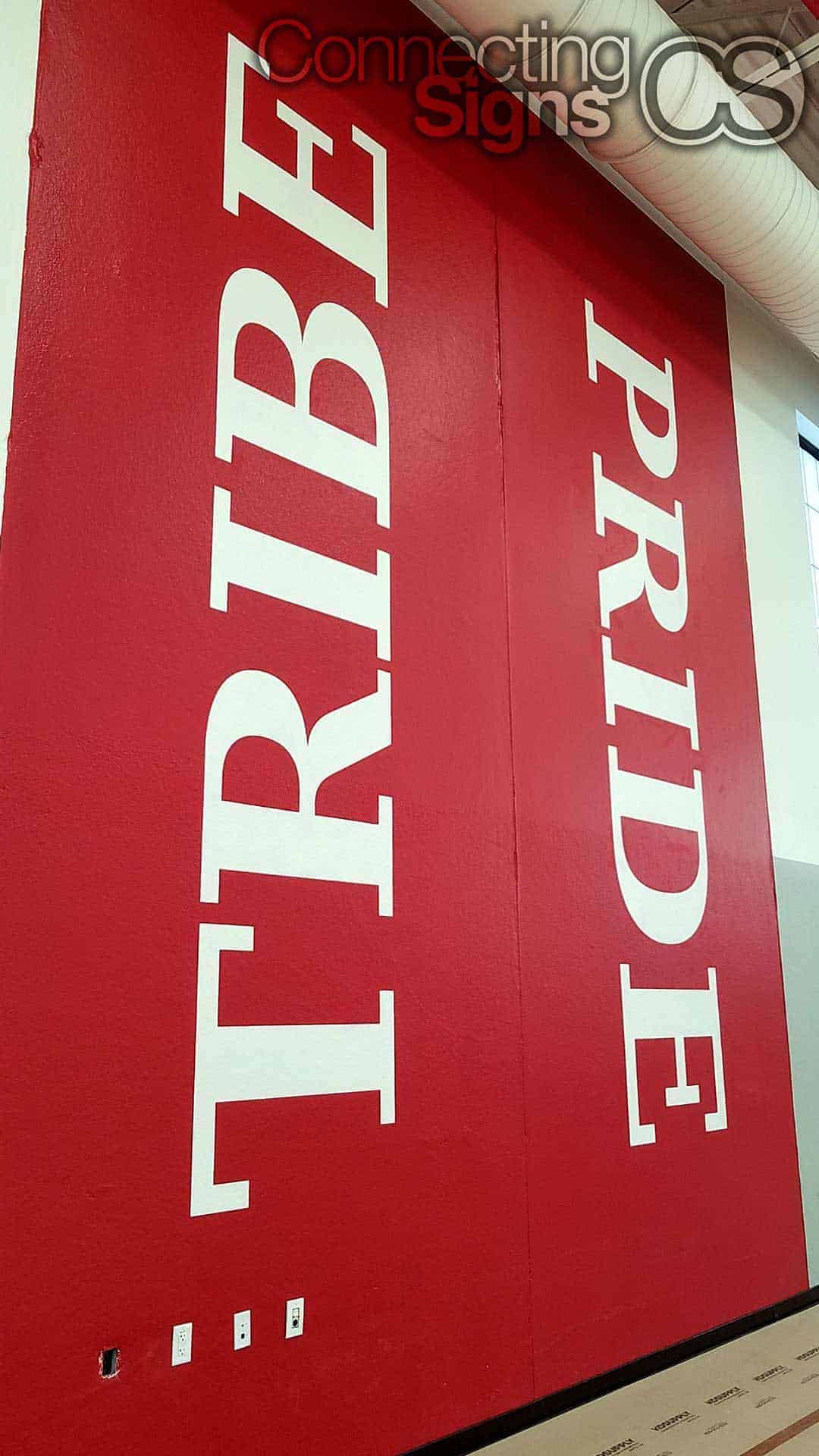 gym wall slogan graphics