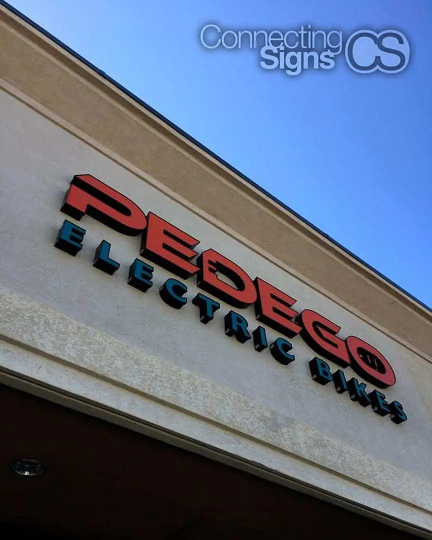 illuminated channel letter sign - Signage Company - Connecting Signs
