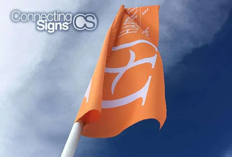outdoor event flag