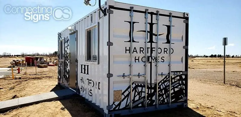 repurposed shipping container wrap