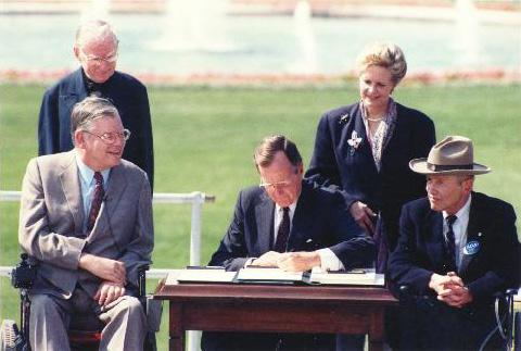 signing of the ada 1990