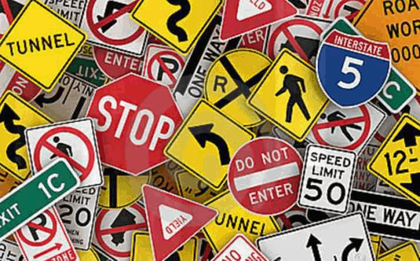 The purpose of traffic signs