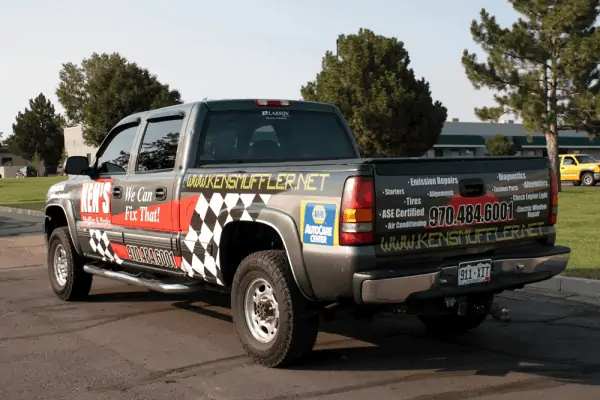 Truck Wrap Fort Collins - Signage Company - Connecting Signs