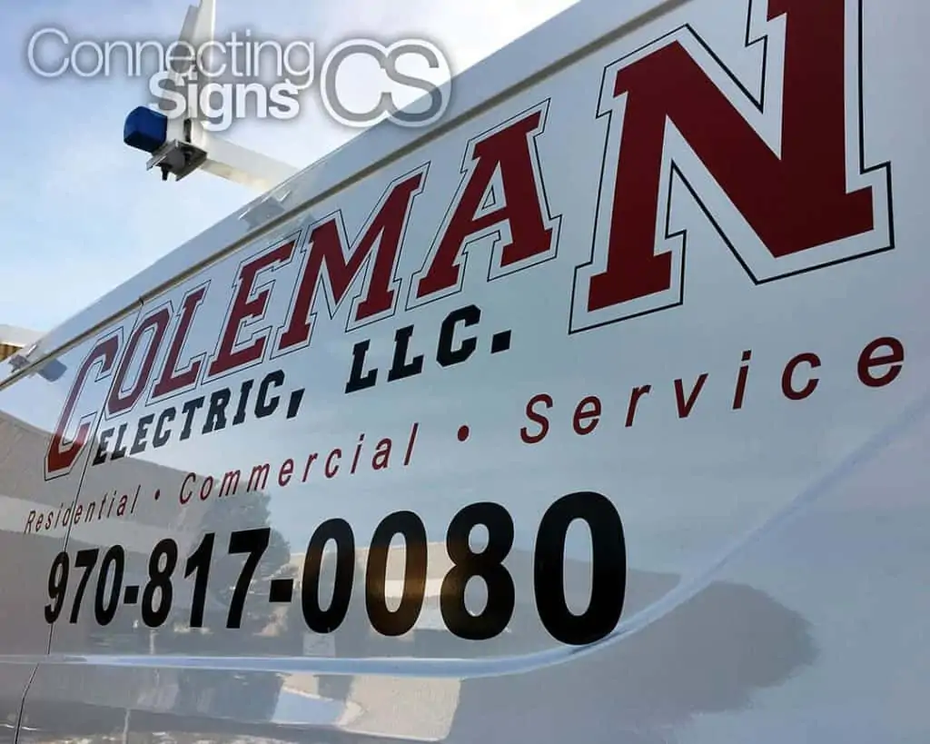 van decals fort collins - Signage Company - Connecting Signs